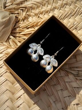 Ø | Cherry Blossom Earrings - 999 Fine Silver